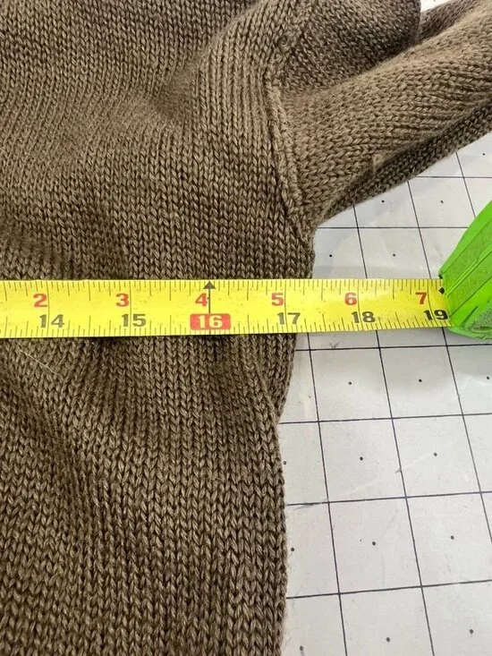 Vintage Military Wool Pullover Sweater Men's Large US Military SEBO Knitwear - Picture 6 of 10